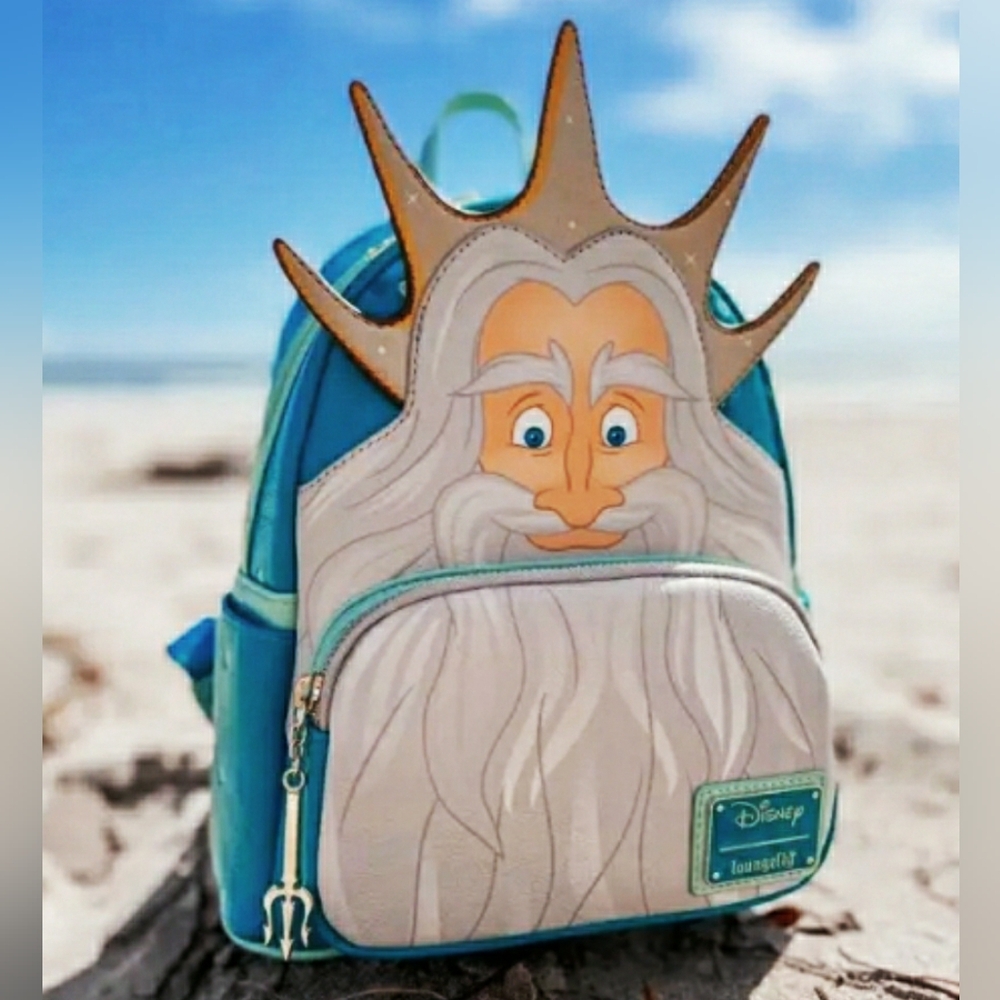 🧞‍♀️🤴🌟NWT King Triton, Ariel's father, RARE🧞‍♀️🤴💥